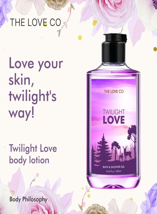 The Love Co. Twilight Love Body Wash for Women - Organic & Vegan, Long-Lasting Scent with Nourishing Shea Butter, Vitamin E, and Niacinamide - Cruelty-Free, Paraben-Free - 250ml - Image 2