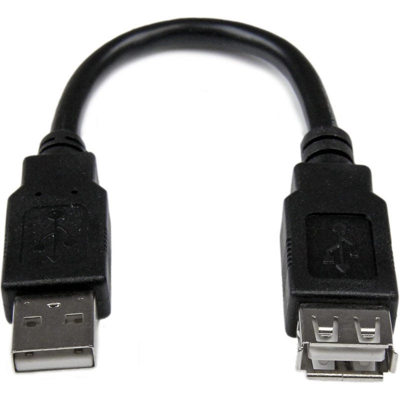 Startech.com 6in USB 20 Extension Adapter Cable A to A MF - Image 2