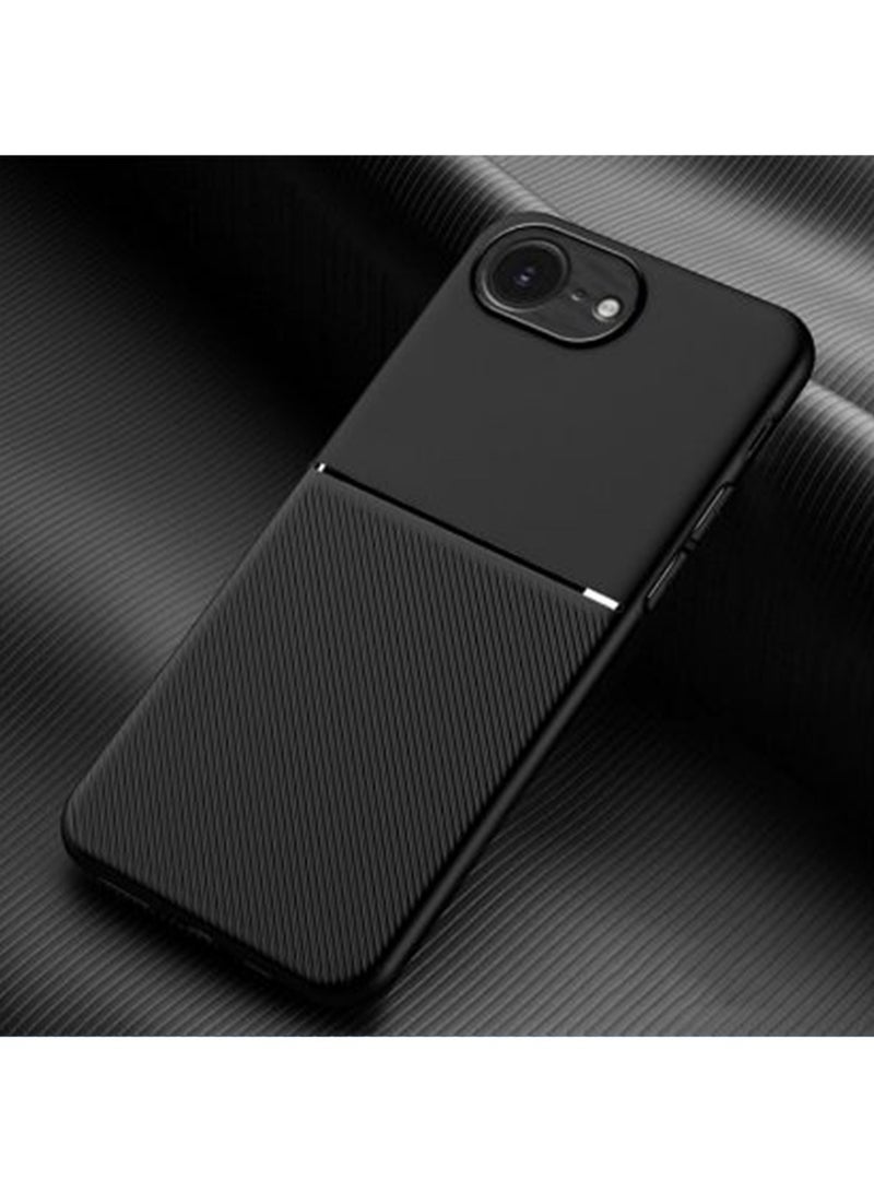 WRISTWISE iPhone 16e mobile phone case skin texture  non-slip and shockproof  PU leather ultra-thin TPU - Image 1