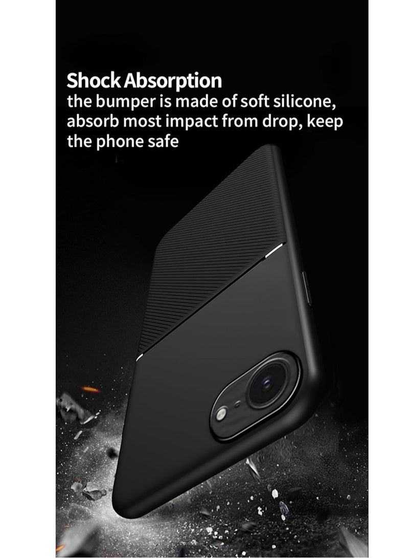 WRISTWISE iPhone 16e mobile phone case skin texture  non-slip and shockproof  PU leather ultra-thin TPU - Image 3