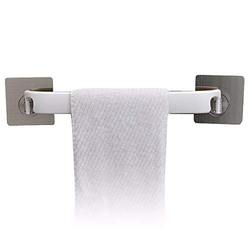 VIHAX Plastic Sticky Multicolour Self Adhesive Bathroom Wall Mounted Bath Wall Shelf Rack - Medium - Image 2