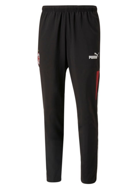 A.C. Milan Mens Pre-Match Woven Pants
