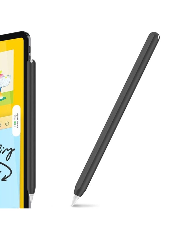 General Silicone case for Apple Pencil 2nd generation and Apple Pencil Pro (2024) Cuff Skin Ultra Thin Apple Pencil Case Compatible with Magnetic Charging and Double Tap Function  - Image 1