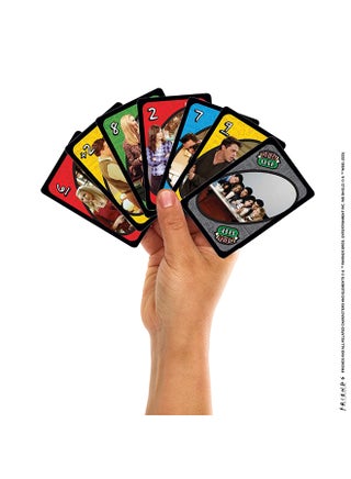 UNO  Friends  Card Game, Family, Adult and Party Game Night, 2 to 6 Players, Collectibles Inspired by the TV Series - view 2