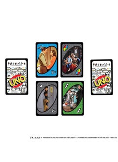 Mattel Games UNO  Friends  Card Game, Family, Adult and Party Game Night, 2 to 6 Players, Collectibles Inspired by the TV Series  - Image 3