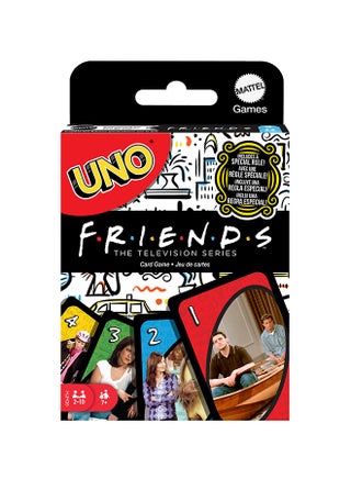 UNO  Friends  Card Game, Family, Adult and Party Game Night, 2 to 6 Players, Collectibles Inspired by the TV Series - pzsku/Z3714D5BD95B507713F81Z/45/1742735261/c8e96e2d-08cd-4f49-a6e8-2e0a11b42456