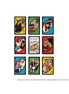 Mattel Games UNO  Friends  Card Game, Family, Adult and Party Game Night, 2 to 6 Players, Collectibles Inspired by the TV Series  - Image 5