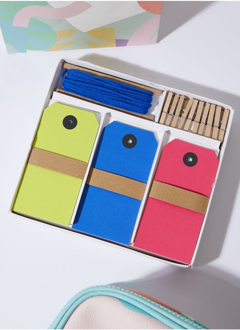 Typo Tag, Twine & Peg Set  - Image 5