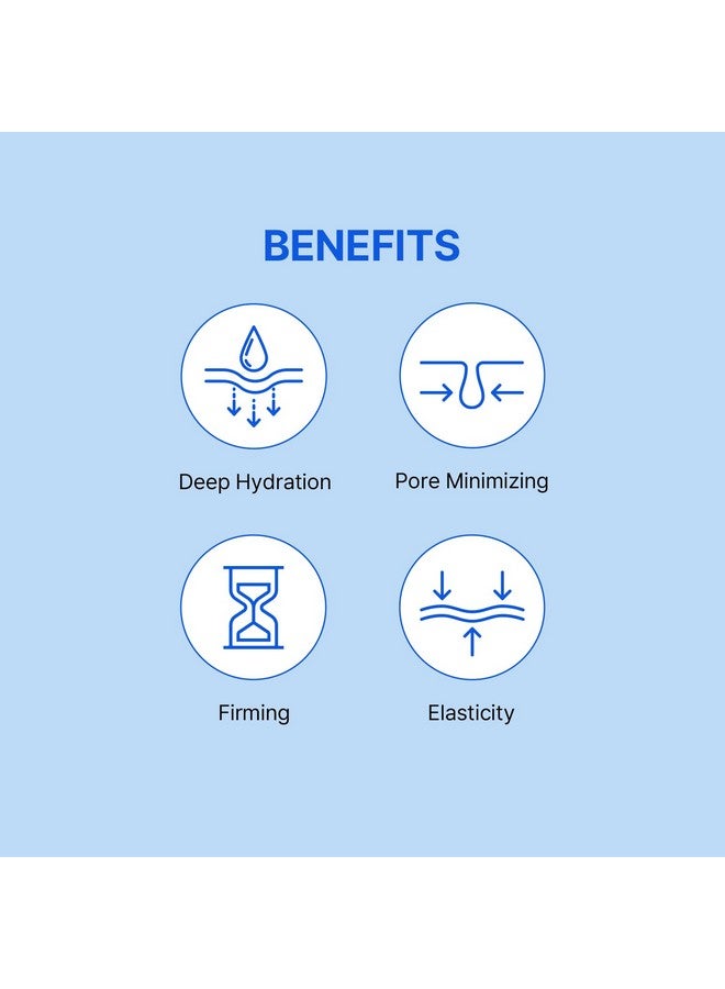 MEDITHERAPY Bluelayer Water Dome Mask - Korean Overnight Collagen Face Mask for Glass Skin, Moisturizing and Firming with Hyaluronic Acid & Blue Agave - Pore Minimizing with Hydrogel Masks for Radiant Glow - 4EA - Image 3