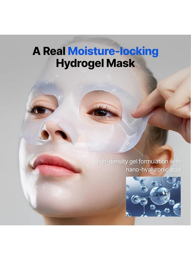 MEDITHERAPY Bluelayer Water Dome Mask - Korean Overnight Collagen Face Mask for Glass Skin, Moisturizing and Firming with Hyaluronic Acid & Blue Agave - Pore Minimizing with Hydrogel Masks for Radiant Glow - 4EA - Image 2
