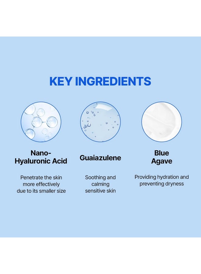 MEDITHERAPY Bluelayer Water Dome Mask - Korean Overnight Collagen Face Mask for Glass Skin, Moisturizing and Firming with Hyaluronic Acid & Blue Agave - Pore Minimizing with Hydrogel Masks for Radiant Glow - 4EA - Image 4