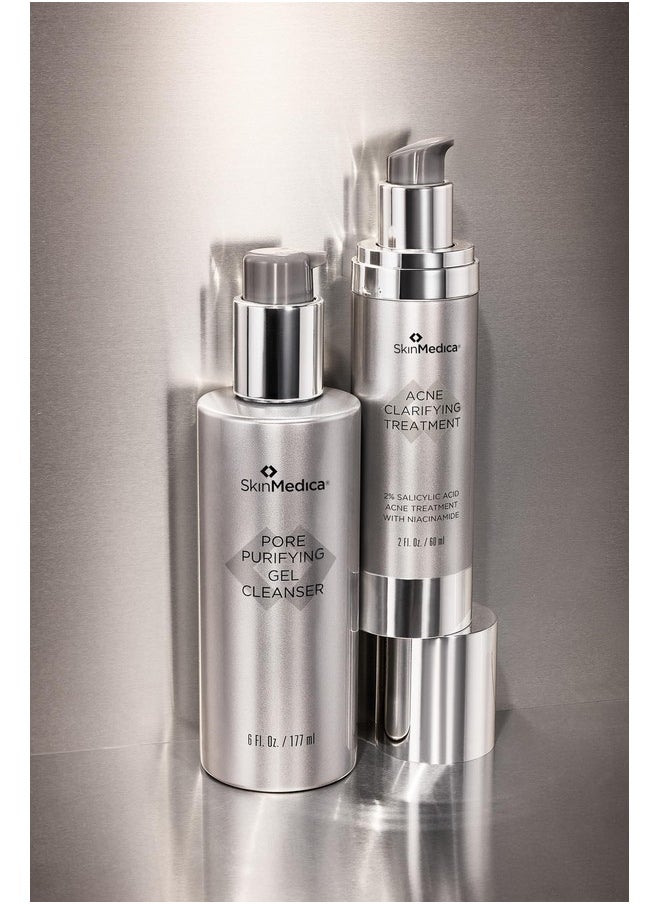 Skinmedica Pore Purifying Gel Cleanser This Pore Cleaning Gel Cleanser With Clinically Proven Ingredients Dissolves Makeup Oil And Impurities While Purifying Pores 6 Fl Oz  - Image 2