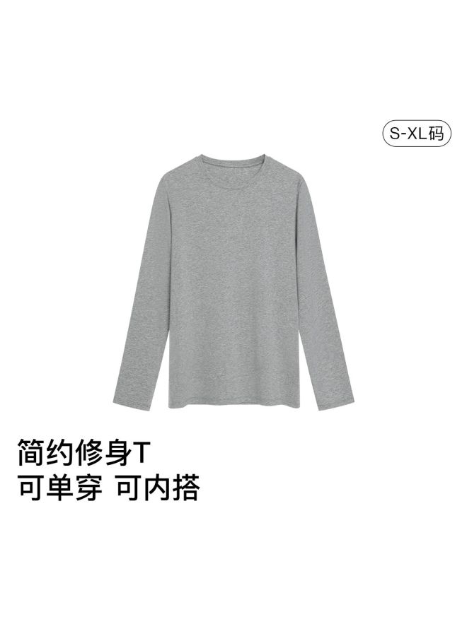 ubras Basic Slimming Base Layer, Solid Color Round Neck Women'S Undershirt - Image 2
