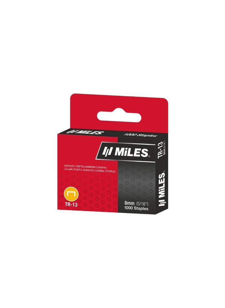 MiLES TR13/8-1MM Stapler Pins - Image 1