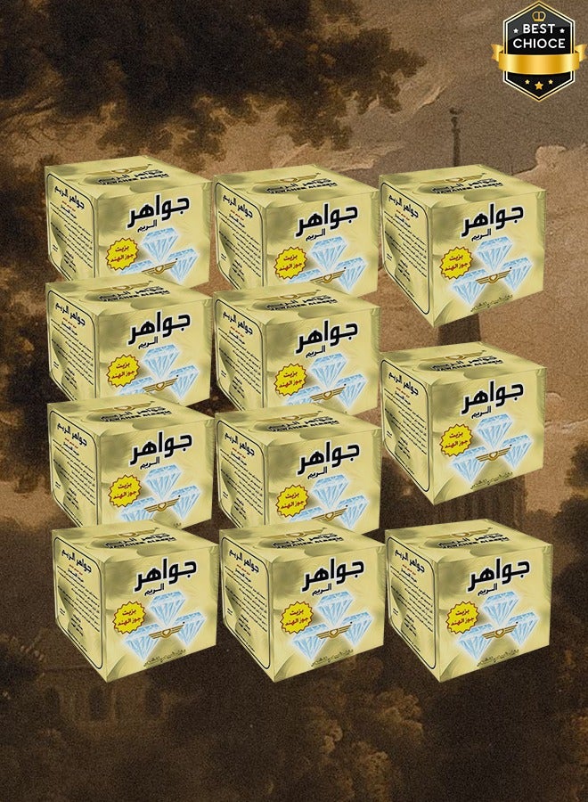 جواهر الريم 11 قطع حلاوة مزيلة للشعر بجوز الهند 500 جرام - Image 1