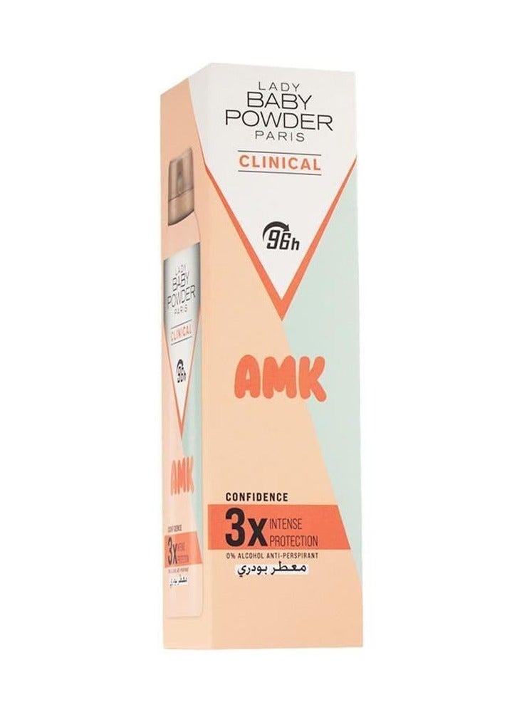 AMK Lady Baby AMK Clinical Powdery Scent - 150 ml - Image 1