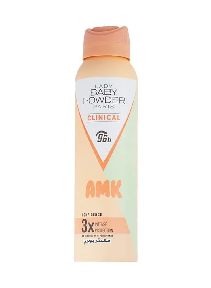 AMK Lady Baby AMK Clinical Powdery Scent - 150 ml - Image 2