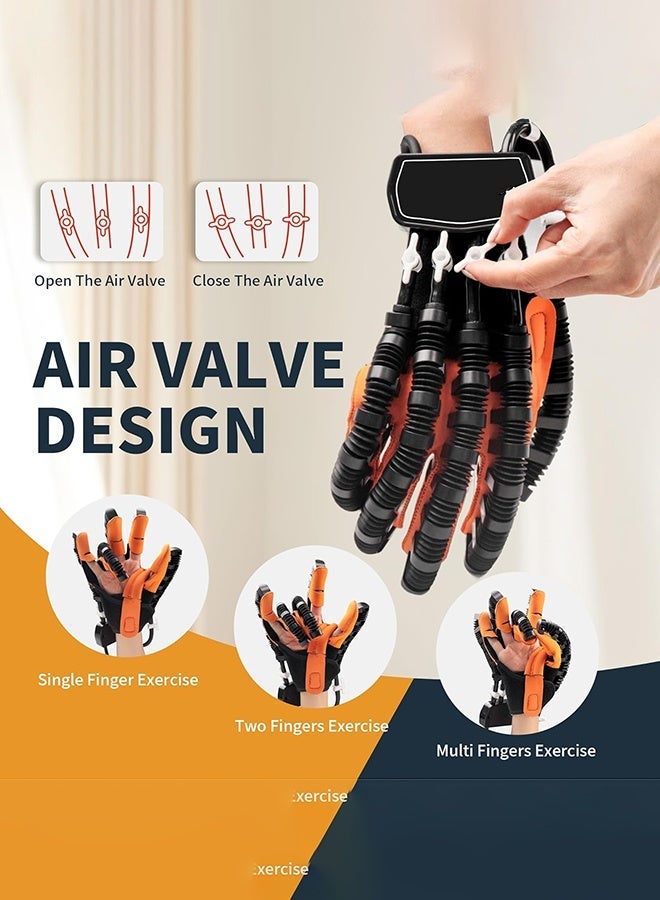 Arabest Rehabilitation Robot Gloves, for Stroke Hemiplegia, Cerebral Palsy,Hand Paralysis Cerebral Palsy, Robotic Glove for Hand Therapy, Stroke Recovery Equipment for Finger Rehab. - Image 5