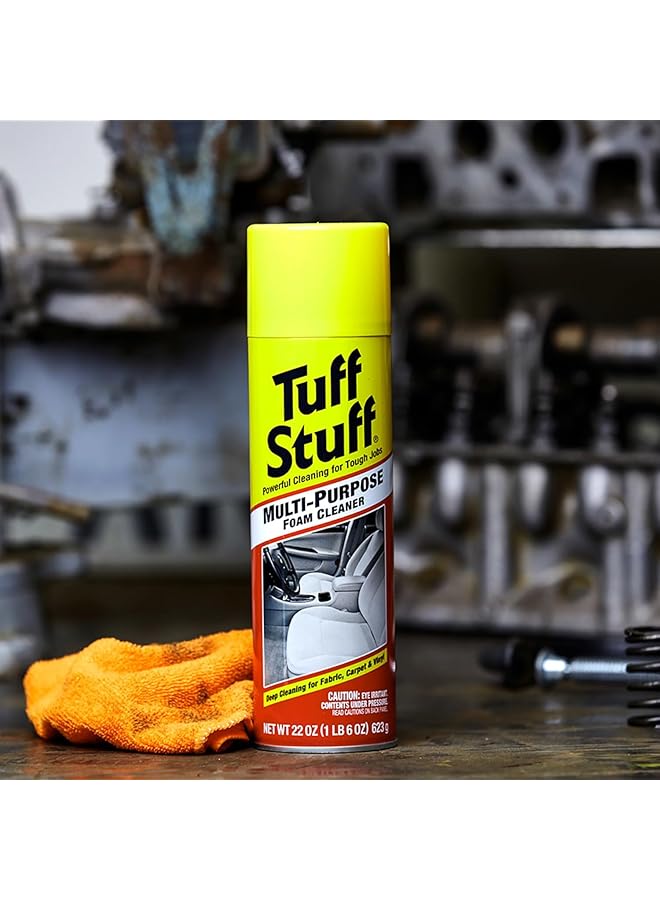 Tuff Stuff Multi-Purpose Foam Cleaner, Use On Car Interior, Furniture, Carpet, 22 Oz Each - Image 2