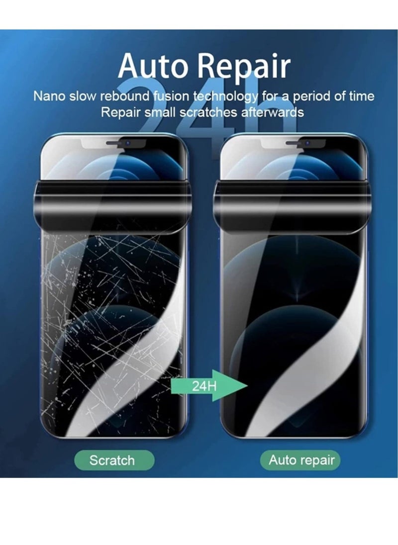 Raxoom [4 Pack]  Compatible with iPhone 14 Pro Max Privacy Screen Protector Camera Lens Protector Anti-Spy Soft Film [2022] Hydraulic Film (iPhone 14Pro Max) - Image 4