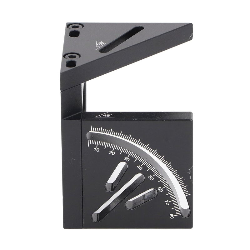 Aluminum Alloy 3D Multi Angle Measuring Ruler 45 90 Degree Woodworking Square Tool - Image 4