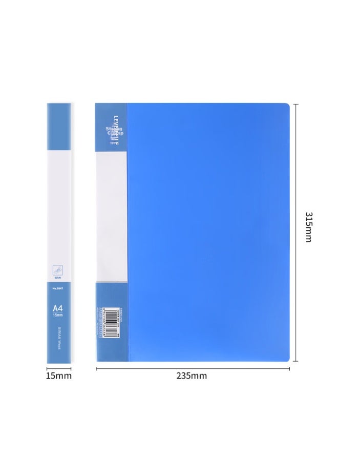 Simaa Metal Double Strong Clip Hard File Folder, Large Capacity Exam Paper Doent Folder, Poetry Recitation Contract Clipboard, 1 File Organizer Office Supplies 6646 - Image 2