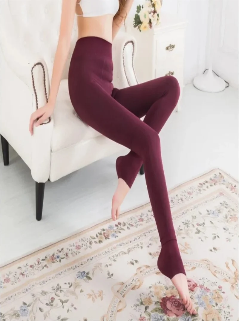 Mistirik Mystical Ravena Model With Plush Furry Warm Thick Pantyhose Tights