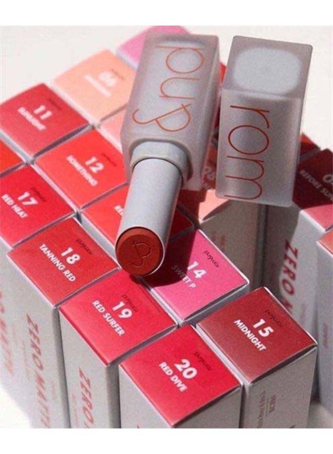 rom&nd أحمر شفاه مات زيرو 18 أحمر تانينغ - Image 5