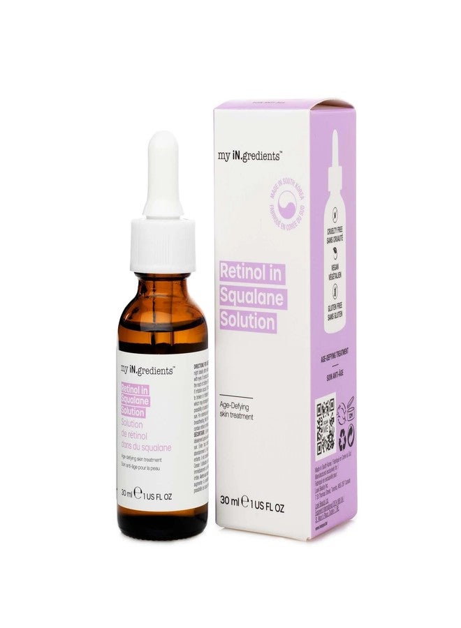 masque Bar my iN.gredients Retinol In Squalane Solution Skincare Treatment Anti-Aging Korean Beauty Cosmetics - Image 1