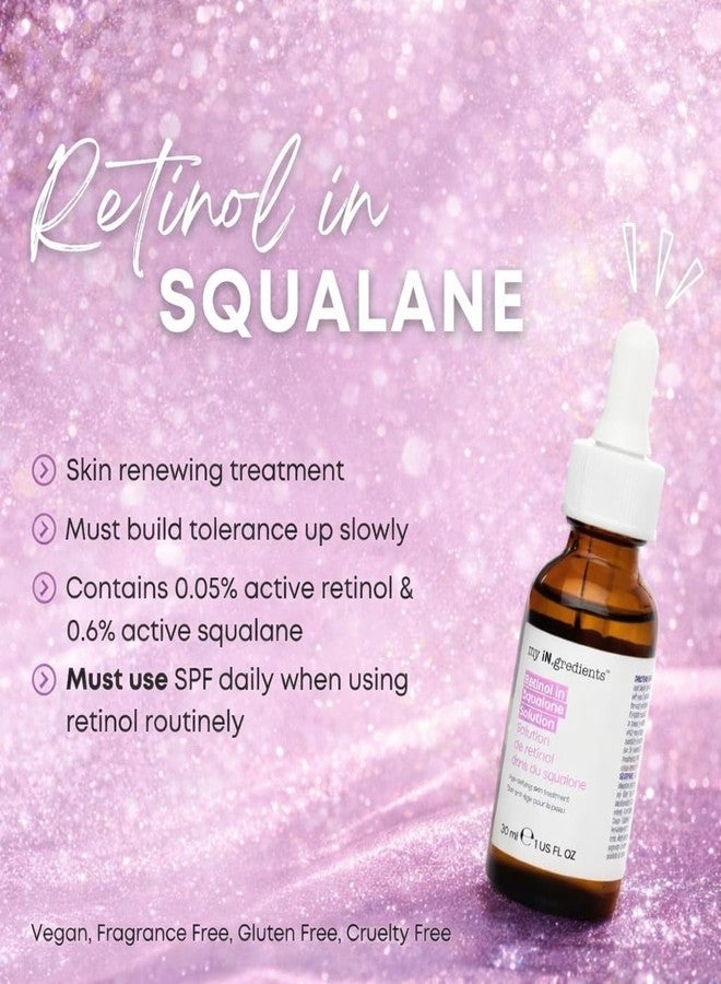 masque Bar my iN.gredients Retinol In Squalane Solution Skincare Treatment Anti-Aging Korean Beauty Cosmetics - Image 2