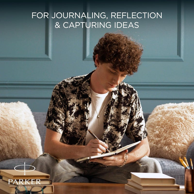 Parker IM Ballpoint Pen | Finishing Touch Collection | Slate Finish | Medium Point with Blue Ink Refill | Gift Box - Image 4