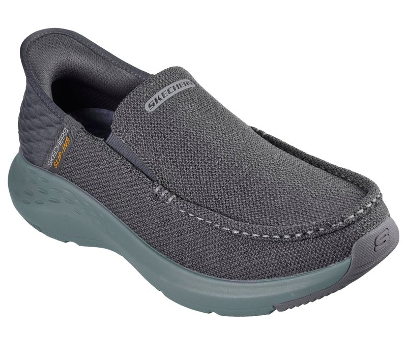 SKECHERS سكيشرز بارسون - رالفين بتقنية السحب السهل رمادي - Image 2