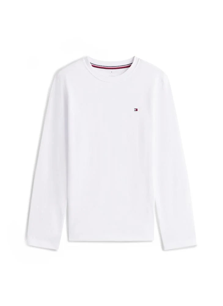 TOMMY HILFIGER Kids Stripe Crew Neck T-Shirt And Pant Set