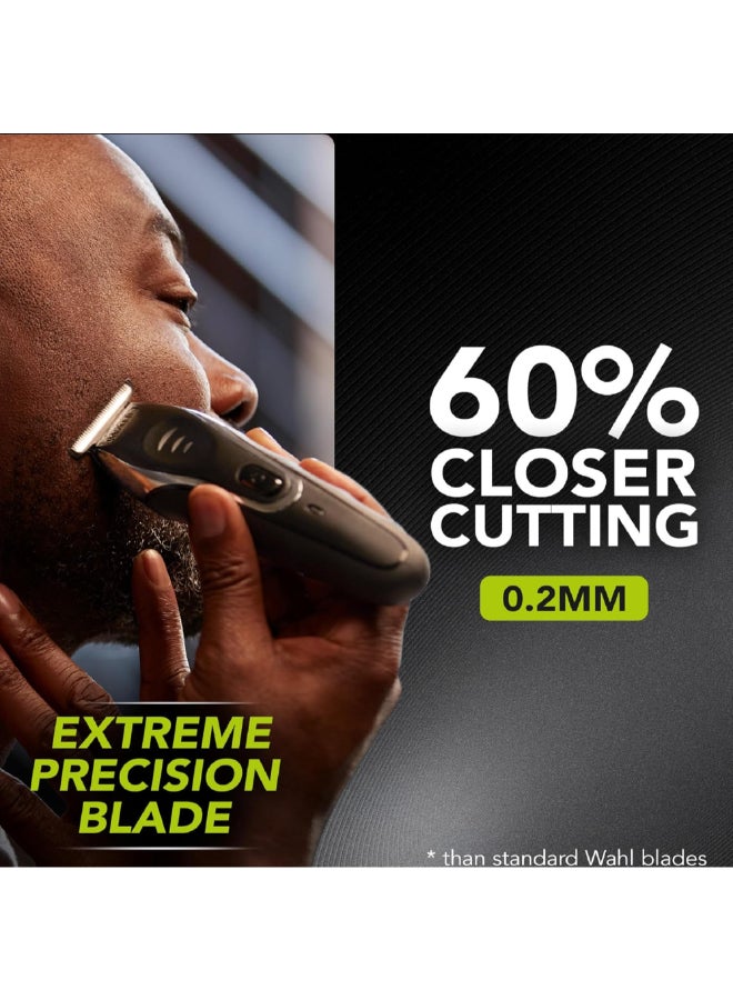 وال مقص الرجال القابل لإعادة الشحن Aqua Blade الرطب والجاف 16.5 × 4 × 4 سم 9899-927 - Image 3