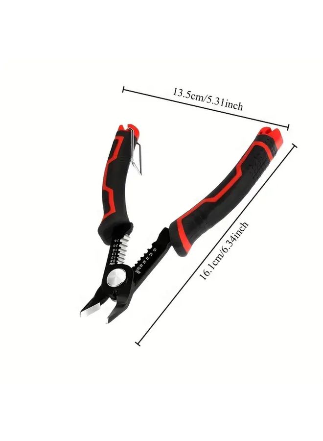 Large Multi Function Automatic Wire Stripper Crimping Tool Adjustable 0 8 10AWG - Image 3