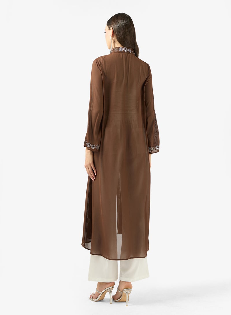 Khizana Embelished Abaya - Image 2