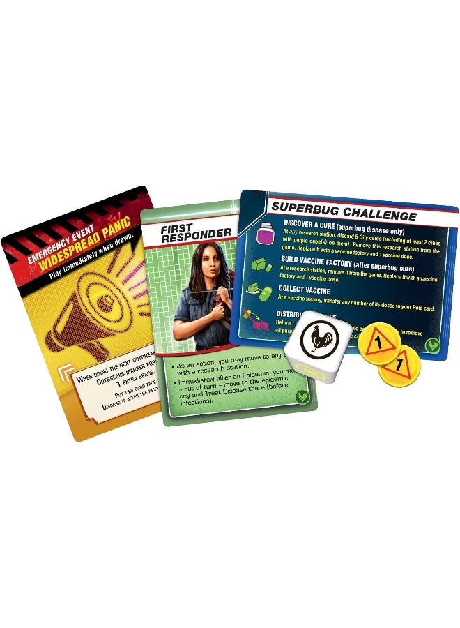 Z-Man Games Pandemic - Exp 3: State Of Emergency Board & Card Games  - Image 3