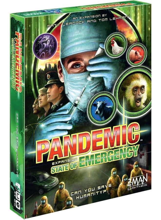 Z-Man Games Pandemic - Exp 3: State Of Emergency Board & Card Games  - Image 4