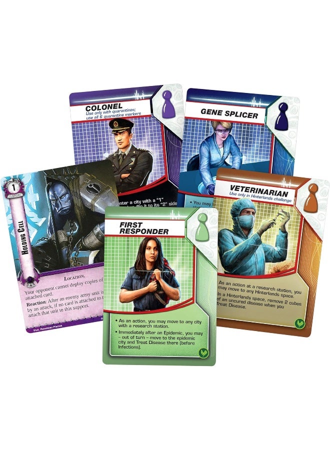 Z-Man Games Pandemic - Exp 3: State Of Emergency Board & Card Games  - Image 2