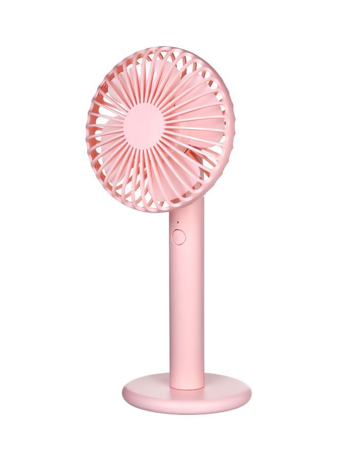 NIBEMINENT Portable Handheld Fan HQD-141 Pink - Image 1