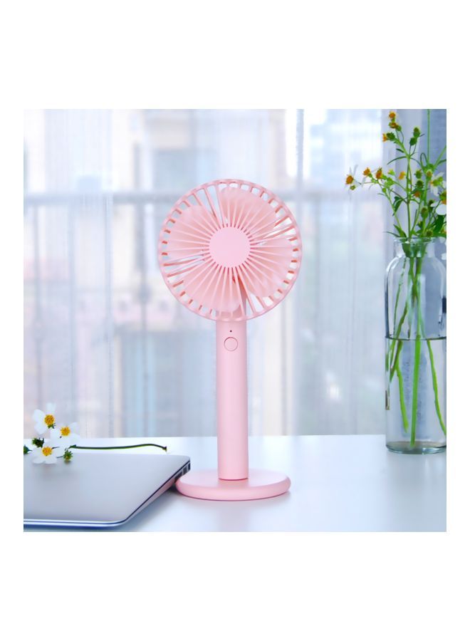 NIBEMINENT Portable Handheld Fan HQD-141 Pink - Image 5