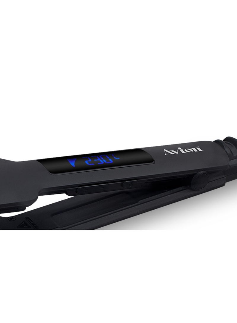 Avion Digital hair straightener with  rapid heating technology & handle lock function. - Image 3