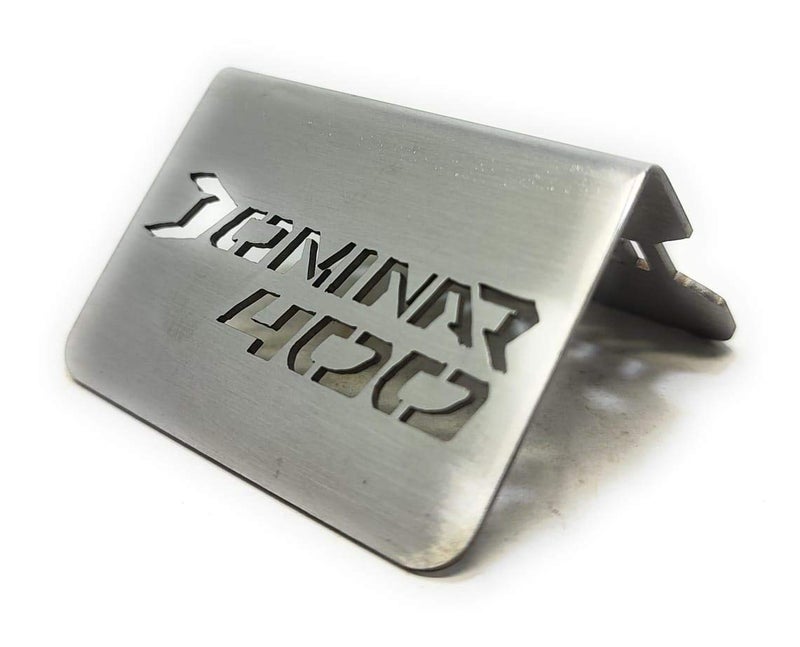 TRP TRADERS® Brushed Stainless Steel Front Disc Brake Master Cylinder Guard for Bajaj Bikes (DOMINAR 400) - Image 2