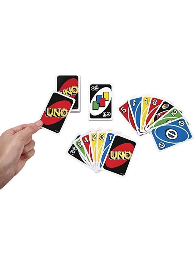 EHOME UNO Wild Family Card Game With 112 Cards In A Sturdy Storage Tin - Image 4