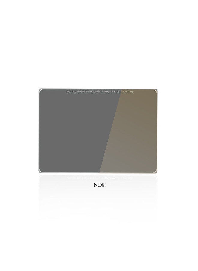 Fotga FOTGA 4mm ND8（0.9）3-stop Lens Filter 4×5.65in ND Filters Optical Glass Waterproof Scratch-resistant with Multi-Resistant Coating  - Image 1