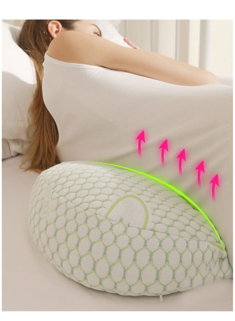 Pregnancy pillow waist support side sleeping pillow multi-functional pregnancy belly support pillow cushion - Image 4