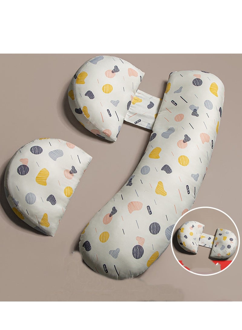 Pregnancy pillow waist support side sleeping pillow multi-functional pregnancy belly support pillow cushion - Image 2