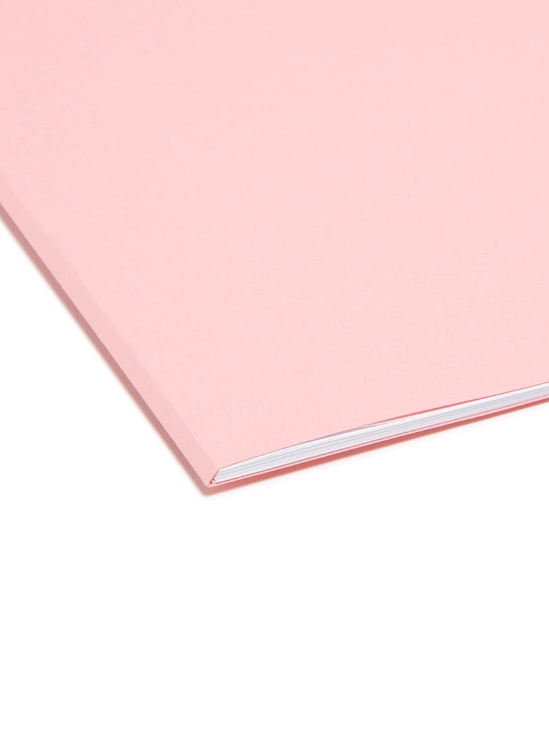 Smead File Folder, Reinforced 1/3-Cut Tab, Legal Size, Pink, 100 per Box (17634) - Image 5