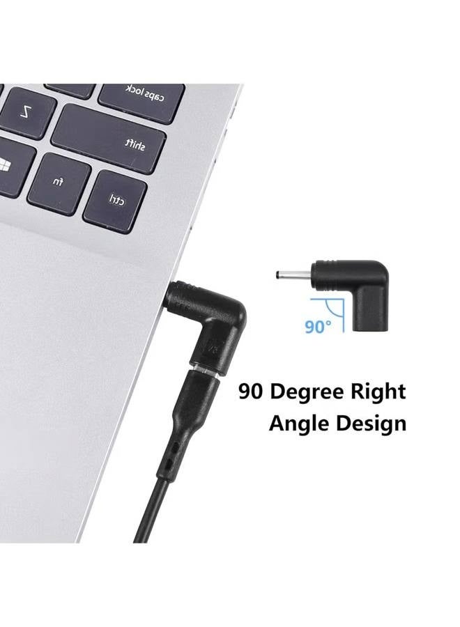 محول USB 3.1 من النوع C أنثى إلى DC ذكر، قابس محول شحن USB C إلى DC 9 فولت بزاوية 90 درجة، محاكي PD، لأجهزة الكمبيوتر المحمول، وجهاز التوجيه، وموصل شاحن مصدر الطاقة المحمول - Image 4