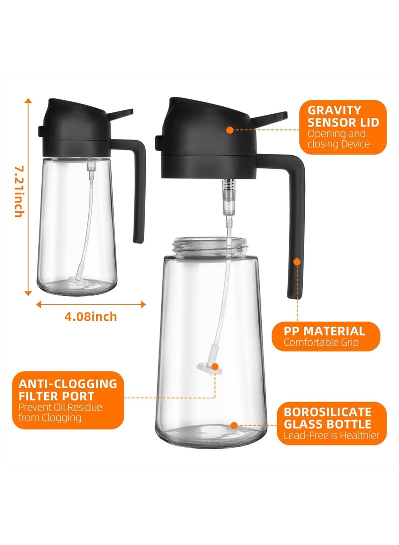 Oil Spray Bottle 470ml/ 16oz Olive Oil Spray Bottle - Image 2